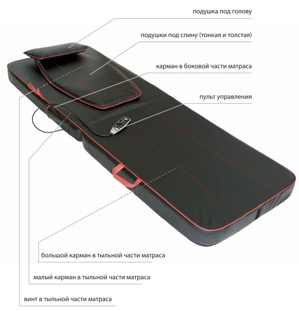 Матрас для массажа позвоночника